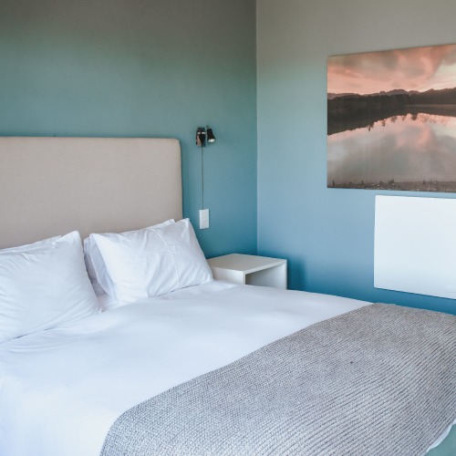 Double bedroom at Lake Lodge
