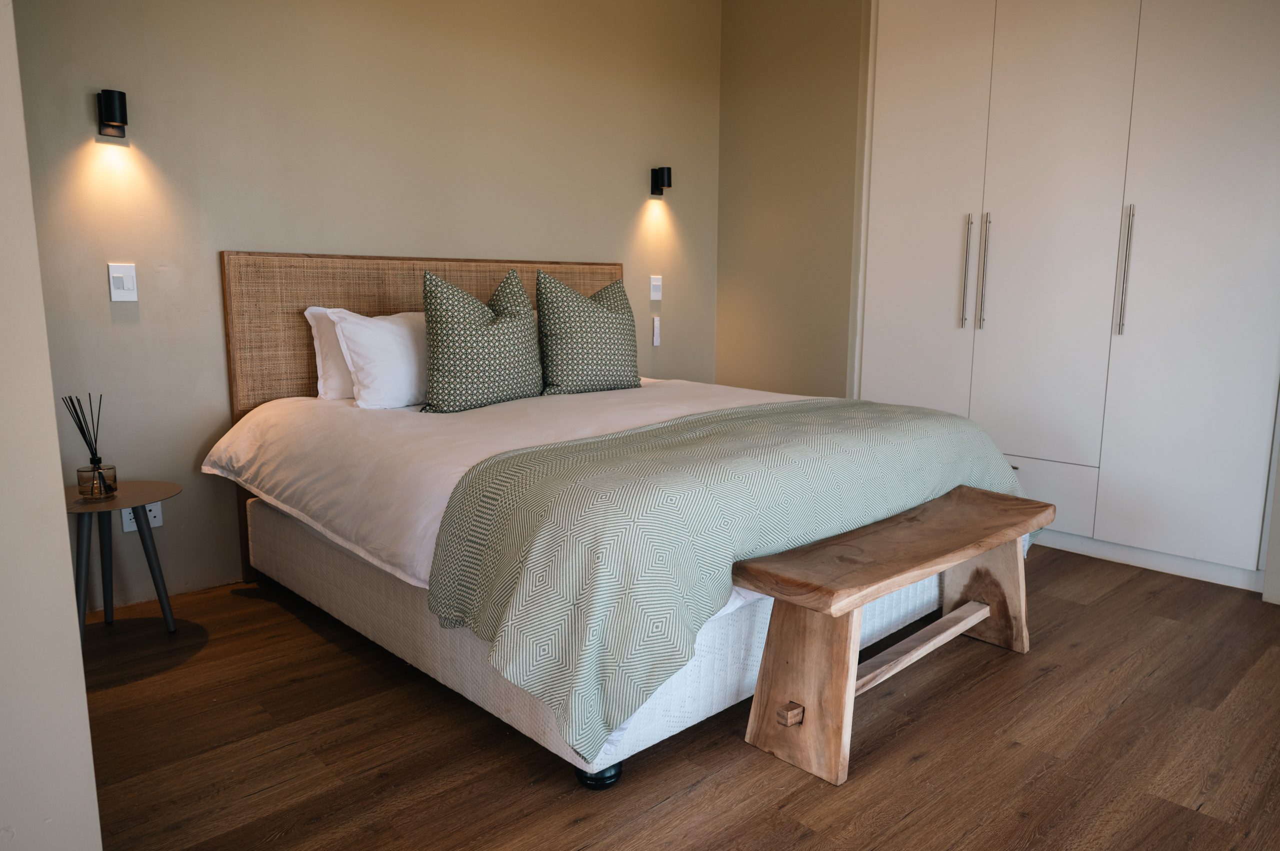 Bedroom inside Mira Pod