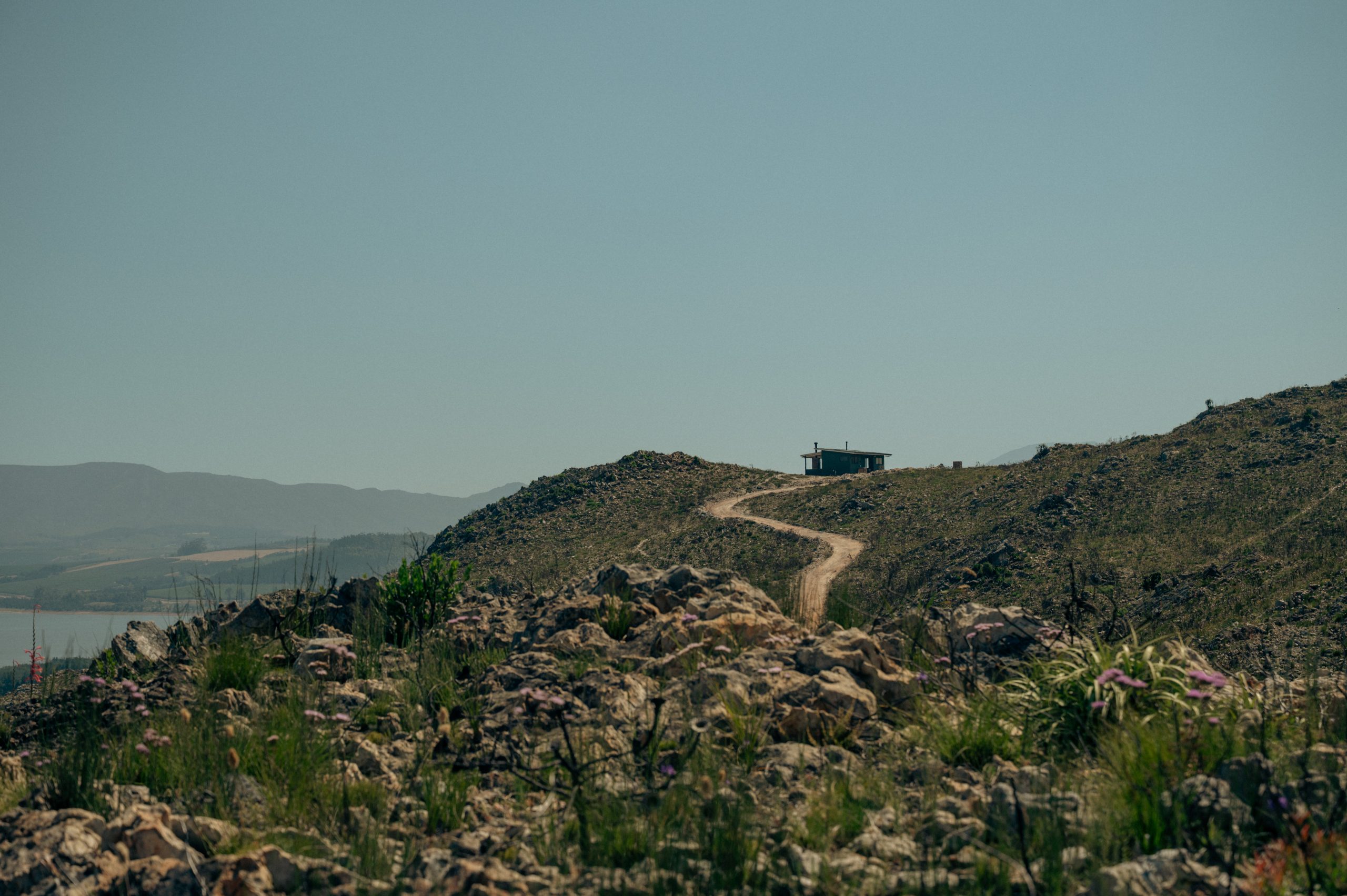 Trail through the mountain landscape at Ebuta Collection